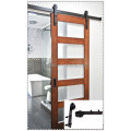 barn doors hardware sets with roller, track, stop, floor guide,wall mount, anti-jump disk